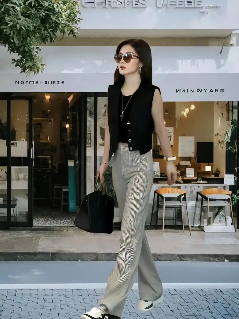 时尚潮流百搭精品女装.七零后女人别穿的花花绿绿,这样穿洋气, - 抖音