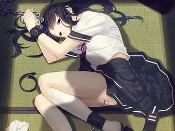 动漫美女被绞纸绑住全身和嘴