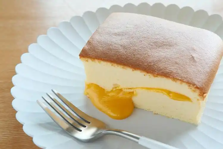 爆浆芝士古早蛋糕