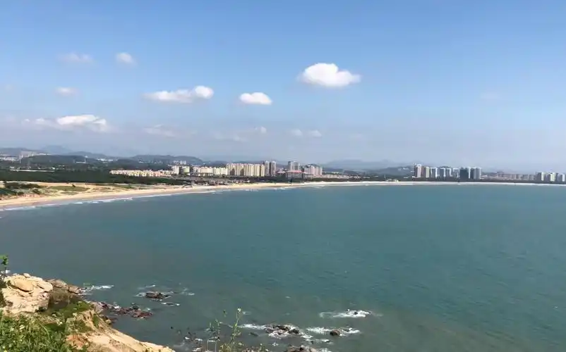 福建漳州 东山海湾公园 黄金海岸 沙滩