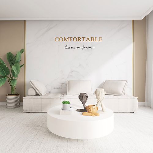 公司前台背景墙壁纸仿大理石纹logo形象墙纸服装店美容院吧台壁画