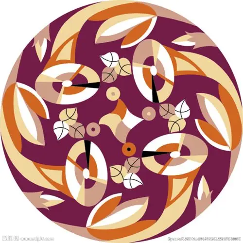 圆形 图案设计图__花边花纹_底纹边框_设计图库_昵图网nipic.com