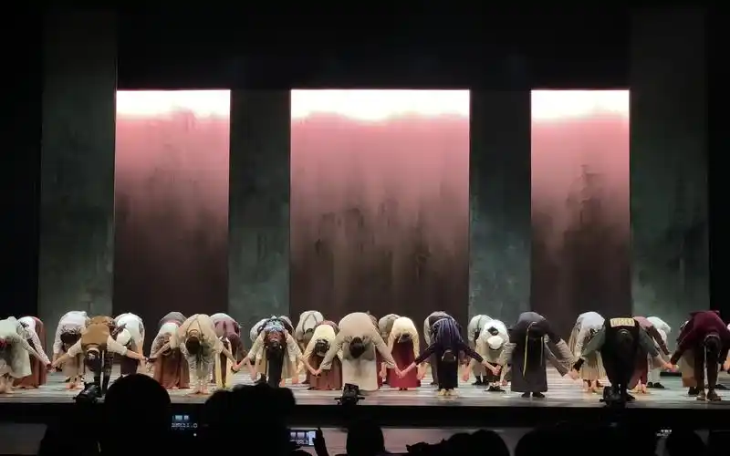 舞剧《永不消逝的电波》2020.11.28廊坊场谢幕 侯腾飞 王景