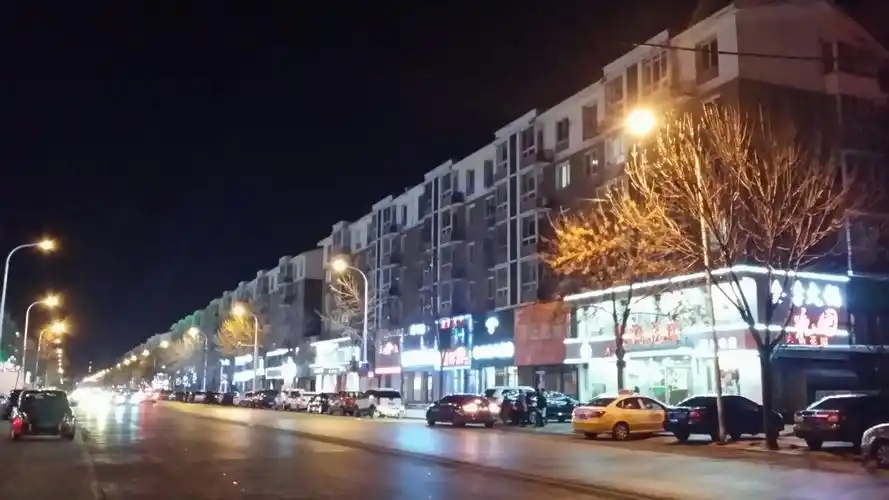 苏家屯的夜景(实拍)