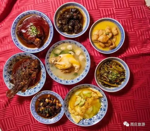 周庄八大碗沈厅酒家订餐电话:0512-57211848来周庄,游玩的同时记得品