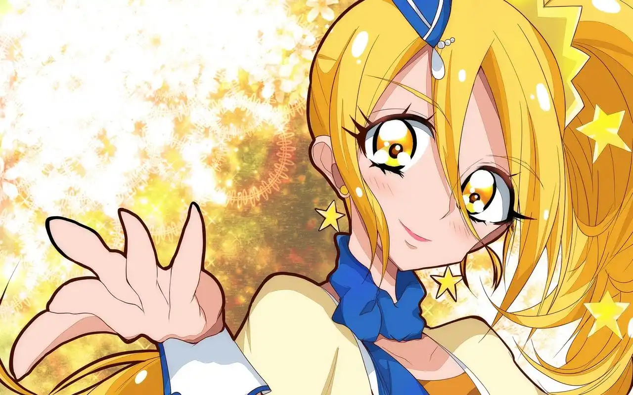 《拥抱光之美少女》壁纸#美少女# #壁纸