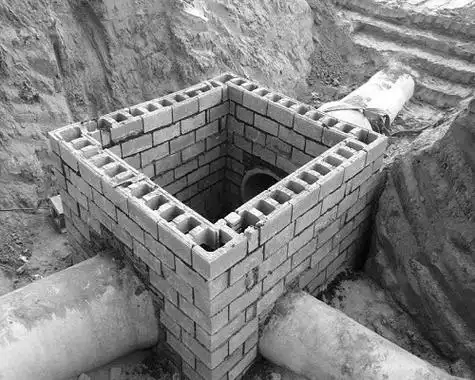 检查井模块井筒砌筑