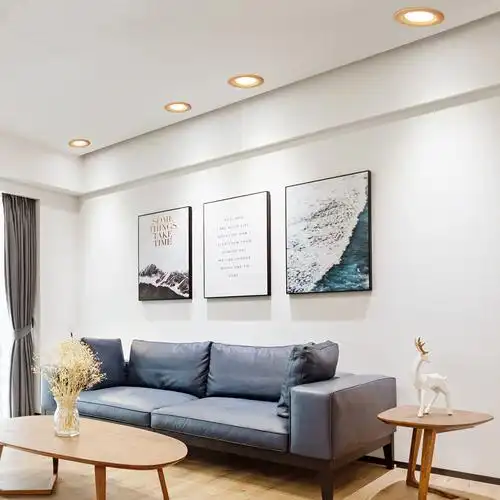 北欧原木客厅筒灯射灯嵌入式led卧室天花板简约筒灯