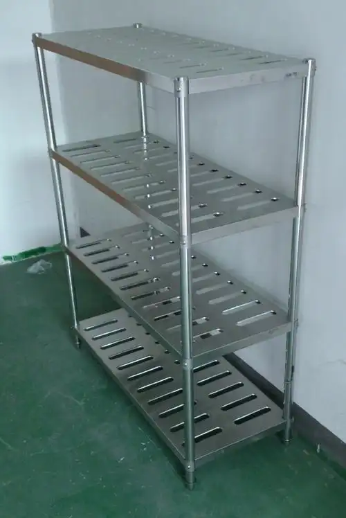 厨房不锈钢四层货架
