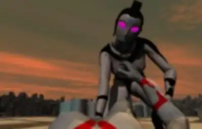 尤莉安女奥特曼简笔画