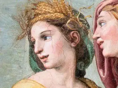 植物茂盛她是掌控大地丰收的主神有一位特殊的女神传说在众多希腊神话