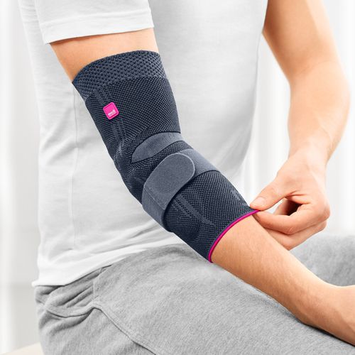 德国medi迈迪护肘羽毛球健身训练运动篮球护臂肘保暖胳膊关节男女