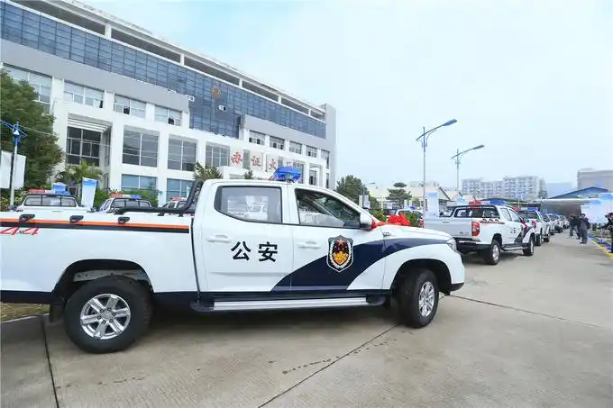 皮卡也当警车用!上汽大通再获行业用户大单