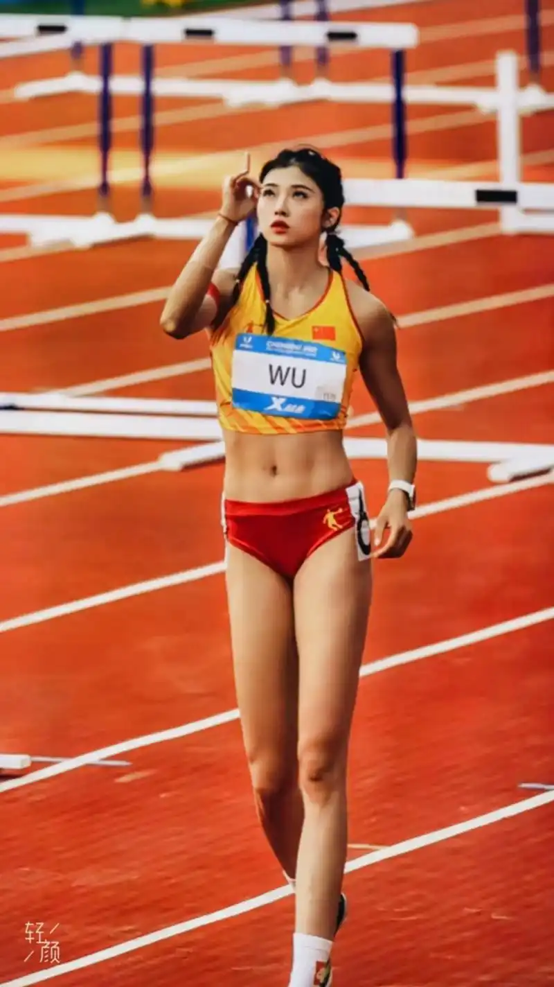 田径运动员吴艳妮 #女子100米栏 #田径的魅力 #中国体 - 抖音