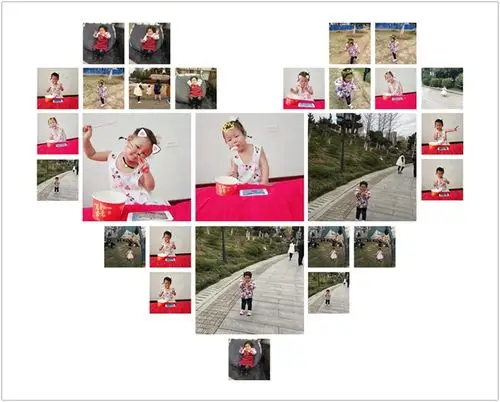 美图秀秀心形拼图怎么做 微信朋友圈九宫格心形拼图教程