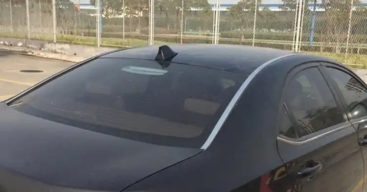 荣威550 汽车天线 改装 鲨鱼鳍天线 信号芯片天线 完美弧度 包邮