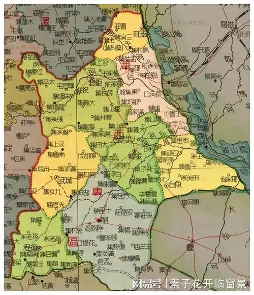 前线的炮声隆隆响,解放的步伐不可挡,解放初"平原省"行政区划_网易
