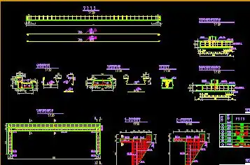 8米跨排架桥配筋图免费下载 - 桥梁隧洞 - 土木工程网