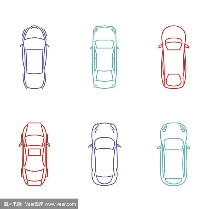 汽车俯视图图标