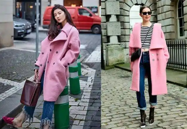 的皮粉色,自然也不忘记给浅蓝色加入点灰色,形成今年大热的雾霾蓝色