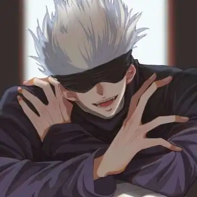 cn)小编分享的五条老师帅气头像冷酷霸气 #咒术回战#,更多qq头像请