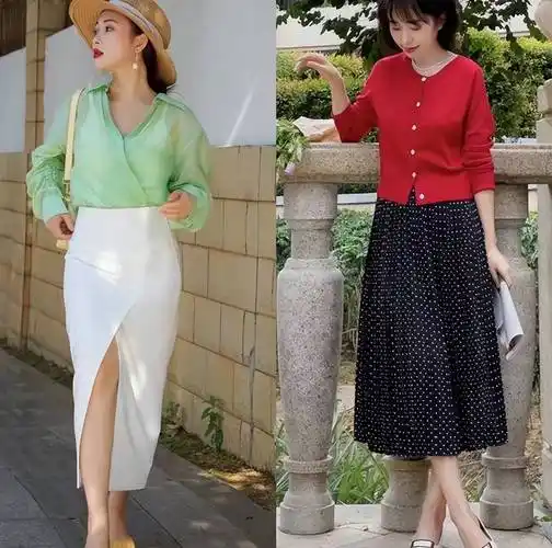 原创梨型身材的女生夏季穿搭掌握这4个思路显高又显瘦