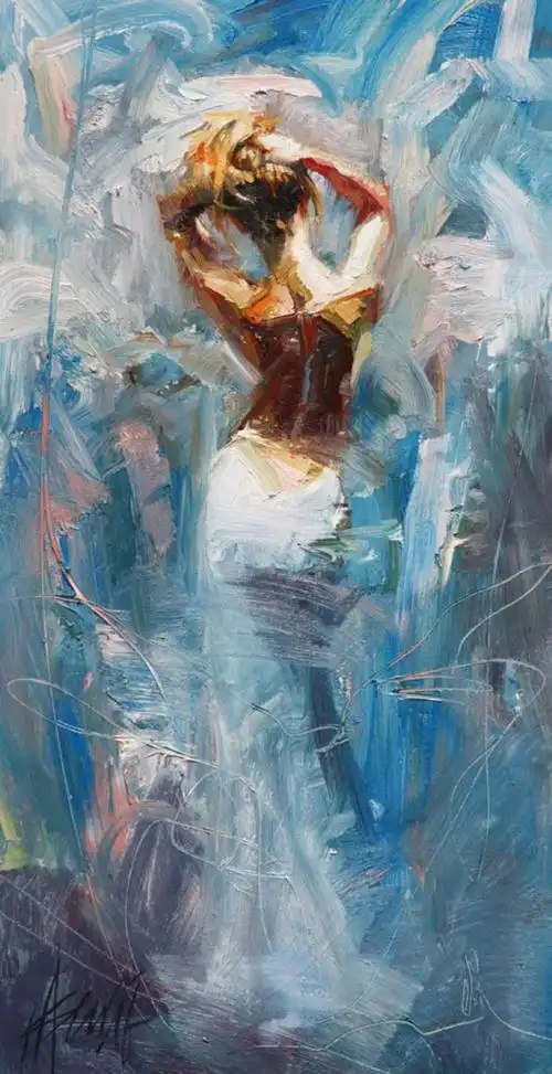 美国艺术家 henry asencio 人物绘画作品