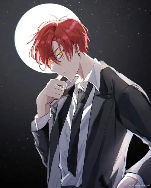 最近好喜欢红头发金眼睛的崽