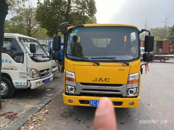 19年江淮帅铃 3.3米双排座高顶工程车 国5