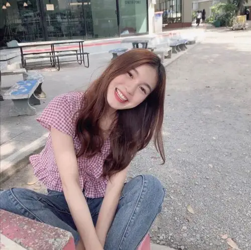 超甜泰国妹妹的ins图做头像超合适