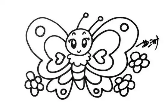 蝴蝶是怎么画的 怎样画蝴蝶简单又好看