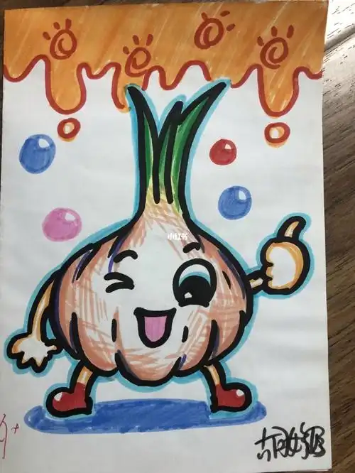 简笔画  #技能高考  #大蒜代收