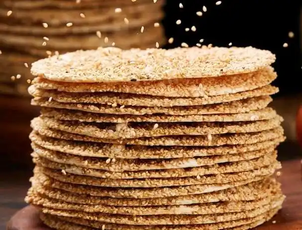 山东美食之一淄博周村烧饼