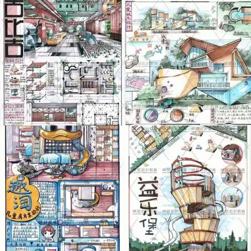 快题设计之儿童主题