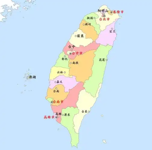 台湾行政区划(台湾行政区划地图)-帝国百科