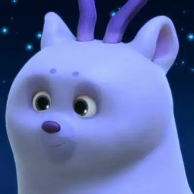 熊出没之雪岭熊风团子简笔画