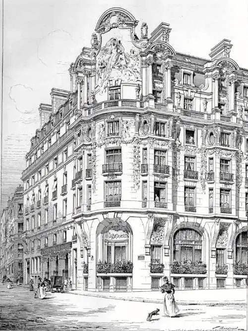 欧洲古建筑手绘