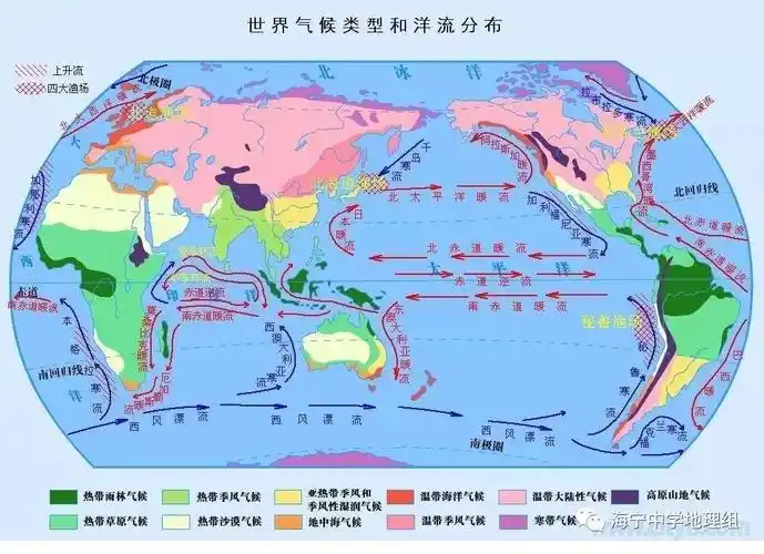 【地理常识】(035)世界上规模最大的洋流——墨西哥湾暖流