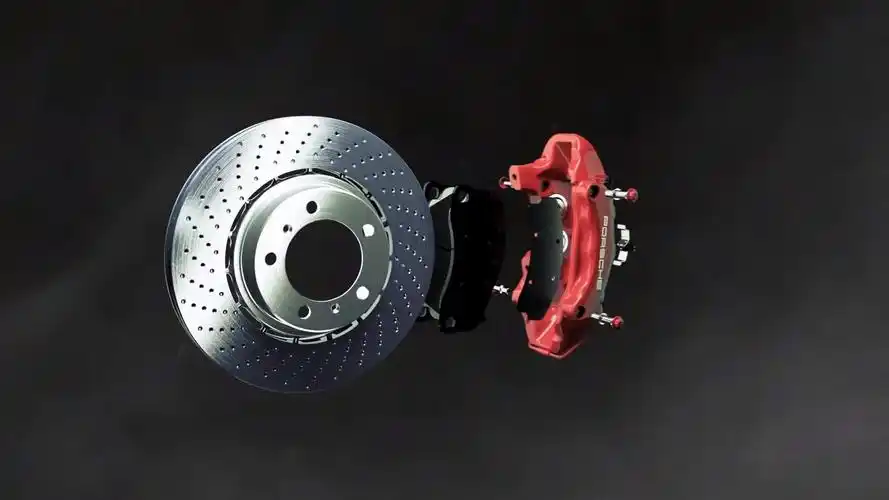 保时捷改装升级刹车盘片 保时捷升级改装碳纤维陶瓷刹车盘片制动卡钳