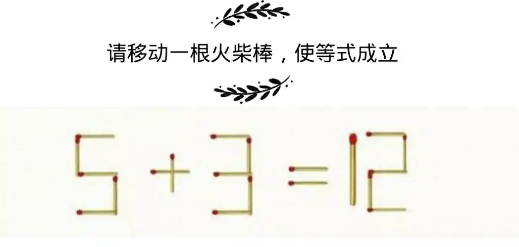 黄石市白马山小学停课不停学数学拓展课第六课----巧移火柴棒