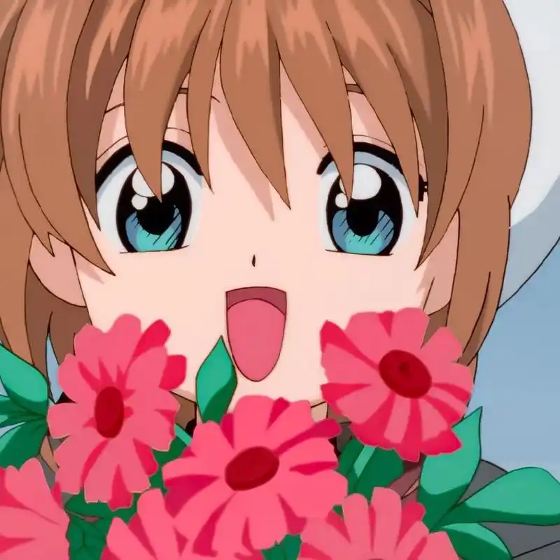 小樱捧花の春日头像 94