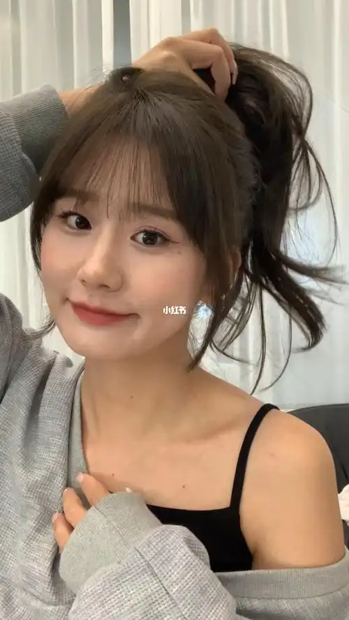 修颜刘海显脸小修饰发际线