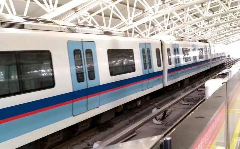 【广州地铁】广州地铁五号线进滘口站存车线_哔哩哔哩_bilibili