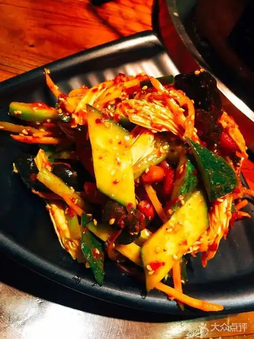 原始泥炉烤肉(柳芳店)-拌花菜-菜-拌花菜图片-北京美食-大众点评网