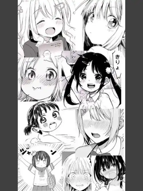 一波黑白动漫拼接壁纸_壁纸_动漫_素材_壁纸