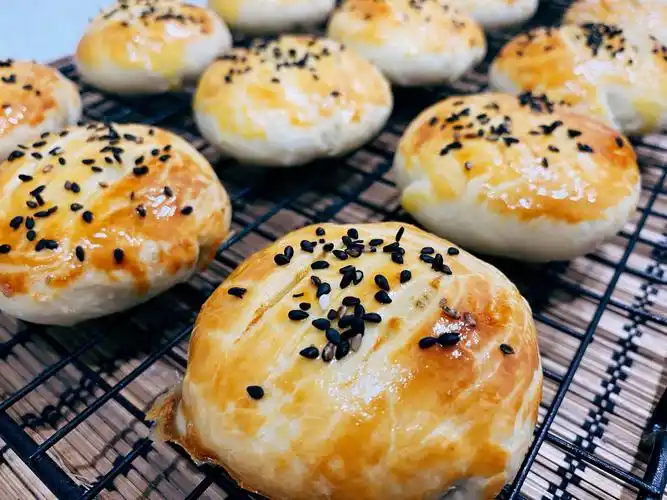 老婆饼-玫瑰&豆沙馅儿