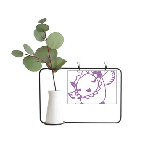 卡通鸟简笔画保护动物爱宠人士金属相框陶瓷花瓶装饰