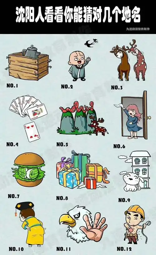 刷爆沈阳人朋友圈的猜地名答案公布!还有最新版!60个你猜对多少?