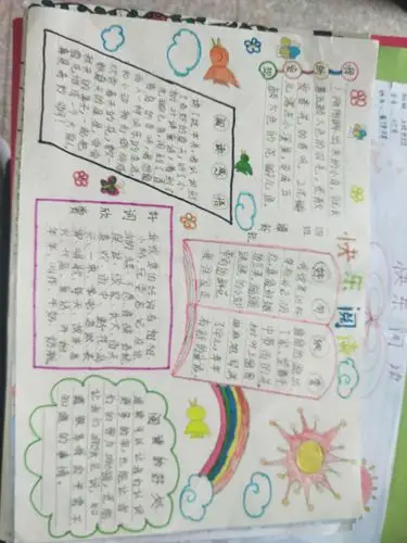 暑假手抄报优秀作品展