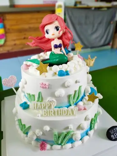 我最喜欢的美人鱼蛋糕